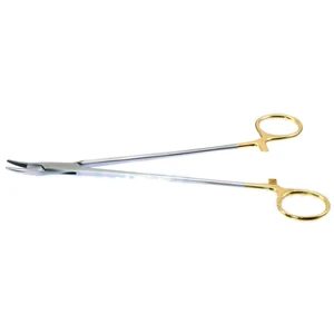 Julian Needle Holder Curved 20.9 cm (8.2) TC (Gold Handle) – surgivalley (003050053)