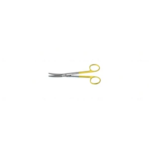 Kaye Surgical Scissors Curved 19.1 cm (7.5) TC (Gold Handle) – surgivalley (002070009)
