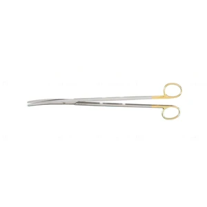 Nelson Surgical Scissors Curved 30.5 cm (12) TC (Gold Handle) – surgivalley (002070046)