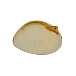 Ocular protective bilateral plastic eye shield medium 27.5mm x 24.5mm with handle," transparent