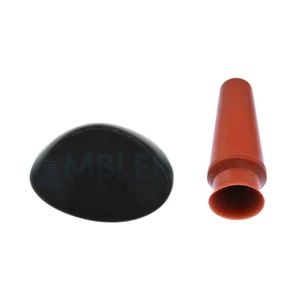 Ocular protective bilateral plastic eye shield small 26.0mm x 23.5mm, impervious black," not for – surgivalley (015070005)
