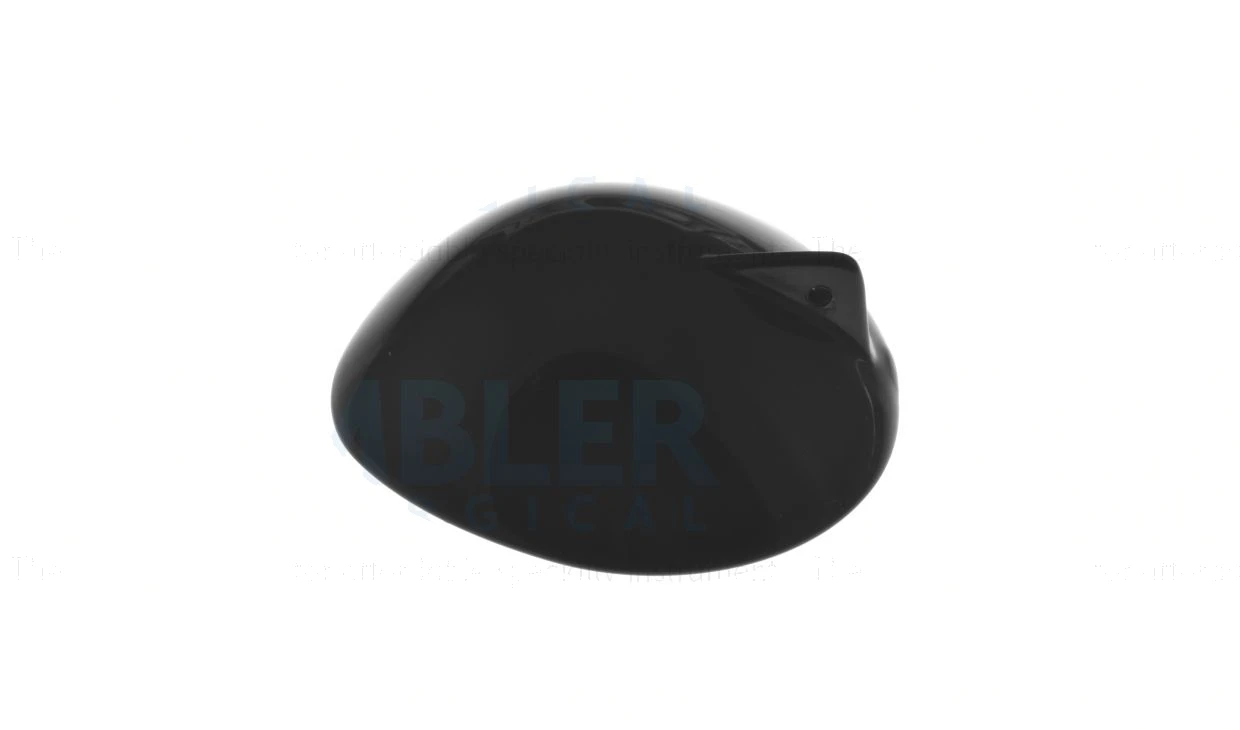 Ocular protective bilateral plastic eye shield small 26.0mm x 23.5mm with handle," impervious bl