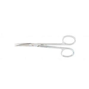 Tesoura Cirúrgica de Plástico Curva 12,0 cm (4,7)