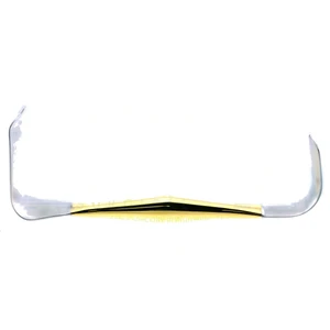 Tebbetts-style breast retractor 9 double-ended 30mm x 70mm and 22mm x 54mm blades round handle – surgivalley (005212646)