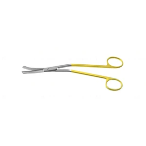 Wilkinson Surgical Scissors Curved 19.1 cm (7.5) TC (Gold Handle) – surgivalley (002070035)
