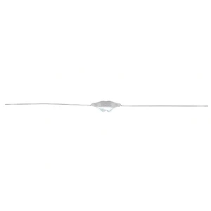 Williams lacrimal probe 5 5/8 double-ended size "#2/0 and "#0 olive-tip ends," malleable," sterlin 20.0 cm (8.0) – surgivalley (009040011)