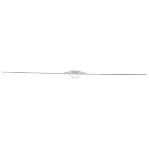 Williams lacrimal probe 5 5/8 double-ended size #3 and #4 olive-tip ends, malleable, sterling silver – surgivalley (009210097)