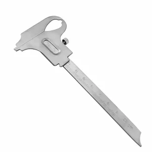 Calibre Boley con tornillo para mediciones dentales en procedimientos de cavidad oral pequeña – surgivalley (999010285)