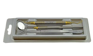 用于牙科口腔诊断程序的3件套牙科检查套件 – surgivalley (090010083)
