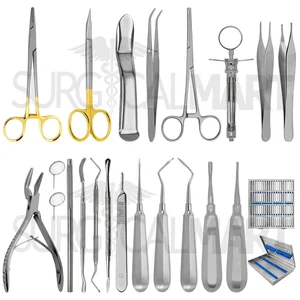 Oral & Maxillofacial Surgery Master Instrument Kit of 20 with Sterilization Cassette Set (090211042)
