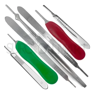 Scalpel Handles Master Set of 7 ("#3, "#4, "#3L, "#4L, "#5, "#6, "#7) Reusable Set (090211072)