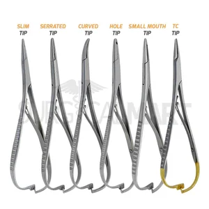 Mathieu Plier Handle Needle Holders Set of 6 (5.5) German Set