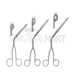 Magill Endotracheal Intubation Catheter Forceps Set of 3 (Infant 6, Child 8, Adult 10) Set (090211088)