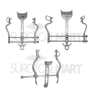Balfour Abdominal Self-Retaining Retractor Set of 3 (4, 7, 10 Spread) Set (090211093)