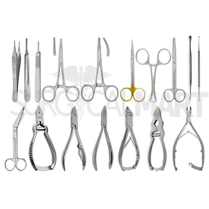 Podiatry Foot Care Chiropodist Tools Set of 17