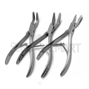 Blumenthal Bone Rongeurs 6" (30°, 45° & 90° Angle Tips) - Set of 3