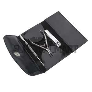 Manicure with Black Carrying Case Set of 3