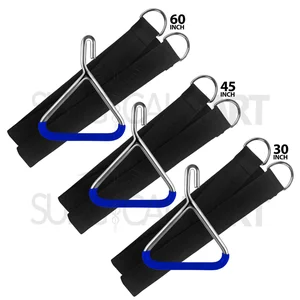 Nylon OB Calf Pulling Straps 30, 45 60 with Hook Handle Set of 3 (090211193)
