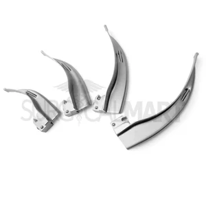 Macintosh Fiber Optic Blades "#1, "#2, "#3, "#4 Set of 4