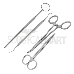 Veterinary Tooth Examination Diagnostic Dog Cat Grooming Dental Surgery Set (090211226)