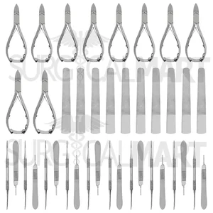 Podiatry Basic Box Joint Nail Nipper Set of 40 (090211227)