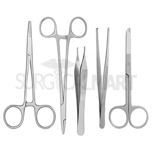 Medical Student Laceration Set of 5