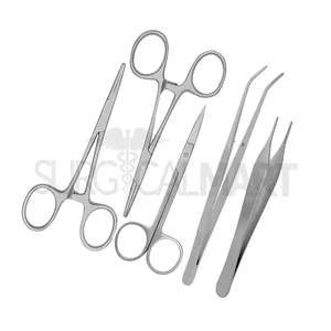 Veterinary Basic Diagnostic Suture Surgery Dental Nurse Student Set of 5