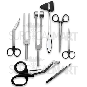 Medical Diagnostic - Black Set of 8