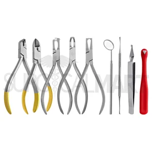 Ortho Up Tray Professional Orthodontic Pliers Set of 9 (090211276)
