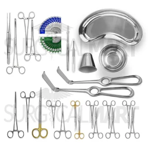 Excision Basic Surgical Excision Instruments Set (27-Piece Set, 17 Types)