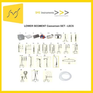 LOWER SEGMENT Caesarean LSCS Set of 64 (090211319)