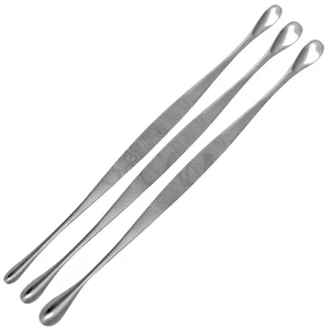 Ferguson Gallstone Scoop 9.5 Double Ended Small, Medium & Large Set of 3