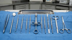 Dental Pulpotomy Open and Pulpotomy Med Root Canal of 13 Tray Setup Wholesale Price Unique CE P (090211383)