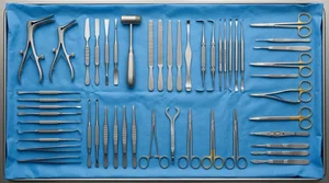 Gunter Nasal Instruments Change Shape of Nose & Nasal Surgery Plastic Surgery Instrume Set (54-Piece Set, 43 Types) (090211406)