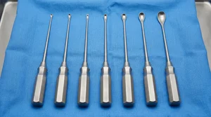 Hibbs Spratt Spinal Fusion Curette Set of 7 (090211411)