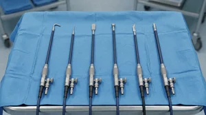 Monopolar Electrode Needle Laparoscopic with Suction 4mm Banana Pin Set of (090211429)