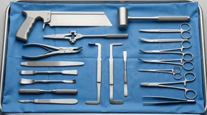 Orthopaedic Amputation Medium Orthopaedic Amputation Surgery Orthopaedic Instruments S Set (19-Piece Set, 16 Types) (090211445)