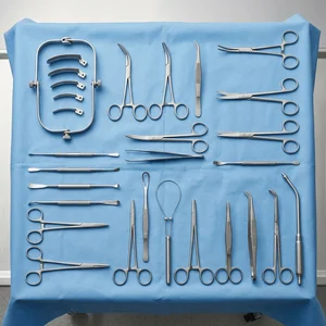 Tonsils Surgery Remove Tonsils Surgery Ent Instruments Set (22-Piece Set, 19 Types) (090211470)