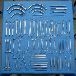 Tracheostomy Medium Bypass Obstructed Upper Airway Tracheostomy Surgery Surgical Instrume Set (41-Piece Set, 24 Types) (090211471)