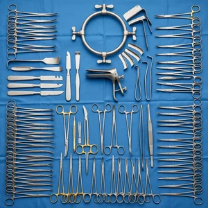 Conjunto Ginecológico Abdominal de 128 Piezas