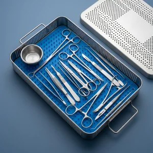 Toilet And Suture Chiron Quality Set Surgical Instrument Set of 24 (090211881)