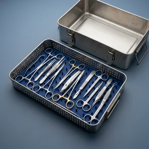 13 Pcs Basic Minor Surgery Kit with Stainless Steel Box (090211970)