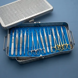13 Pcs TC Basic Minor Surgery Kit with Stainless Steel Box (090211992)