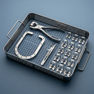 15 Pcs Basic Rubber Dam Kit