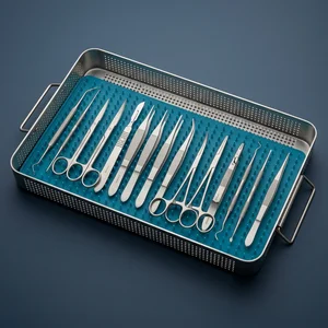 Birds Dissection Kit Surgical Veterinary Instruments (15-Piece Set, 13 Types)