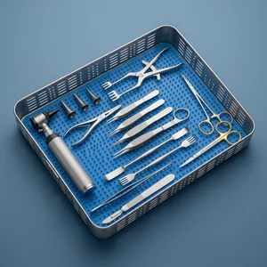 15 Pcs Ear Examination and Surgery Veterinary Otoscope Kit