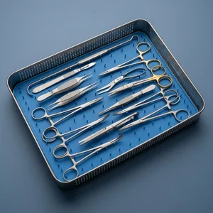 Feline Spay Instruments Pack Set (15-Piece Set, 9 Types)