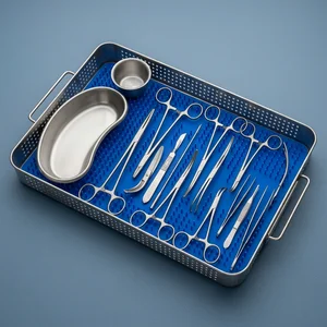 Basic Delivery Set Gynecology Surgical Instruments (16-Piece Set, 13 Types) (090212014)
