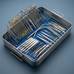 Major Basic Surgery Instruments Set (161-Piece Set, 58 Types)