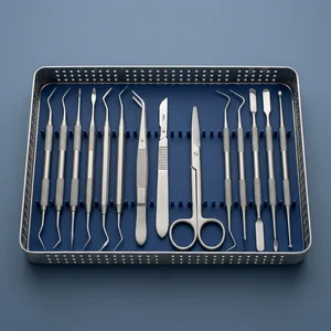 17 Pcs Modeling Instruments Dental Laboratory Set
